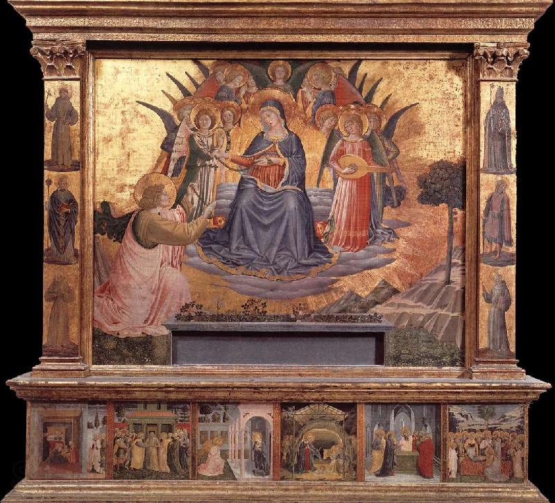 GOZZOLI, Benozzo Madonna della Cintola df